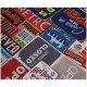 Wipe Clean Tablecloth PVC Vinyl Cover Wipeable Waterproof Table Cloth Protector