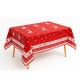 Disposable Plastic Tablecloth Waterproof Table Cover Dining Table Christmas Xmas