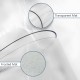 2mm Thick Clear Transparent Vinyl PVC Round Tablecloth Table Protector Cover