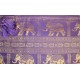 100% Thai Silk Tablecloth Elephant Design 150x200cm Many Colours Available