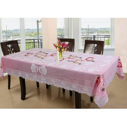 Cotton Floral Pattern 6 Seater Table Cloth AU
