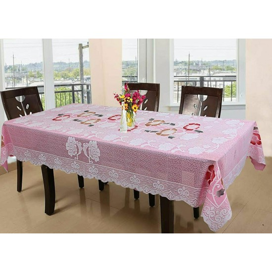 Cotton Floral Pattern 6 Seater Table Cloth AU
