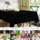 2 Pcs Plastic Tablecloth for Rectangle Table, 54 × 54