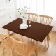 Fitted Rectangle Tablecloth Spandex Stretch Brown Cocktail Table Cover