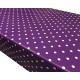 Polka Dot PVC Vinyl Tablecloth Wipe Clean Oilcloth ALL SIZES Premium Quality