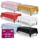 Plastic Rectangular Table Cloth Covers Wipe Clean Party Tablecloths Disposable