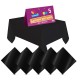 5-50 Black Paper Table Cloths Square Disposable Birthday Party Tablecloth Covers