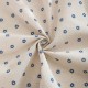 Cotton Linen Round Tablecloth with Tassel Dust-Proof Floret Table Tabletop Decor