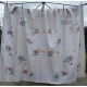Large vintage Tablecloth, exceptional quality, cotton rayon damask, 70