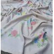 Large vintage Tablecloth, exceptional quality, cotton rayon damask, 70