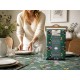 Meadow Bee Design Wipe Clean PVC Tablecloth. Soft Flannel Backing: 178 x 132cm