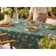 Meadow Bee Design Wipe Clean PVC Tablecloth. Soft Flannel Backing: 178 x 132cm