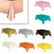 Plastic Table Cover Cloth Wipe Clean Party Tablecloth Covers Birthday
