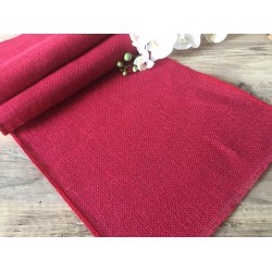 BURGUNDY Rustic Burlap Jute Runners Wedding Hessian Table Cloth Runner 30cm wide