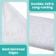 Damask White Jacquard Tablecloths Round Polyester Table Cloth Tableware Dining