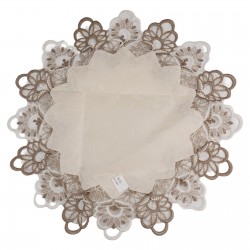 Dining Table Cover Tablecloth Home Festival Lace Round Table Cover High Quality