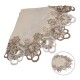 Dining Table Cover Tablecloth Home Festival Lace Round Table Cover High Quality