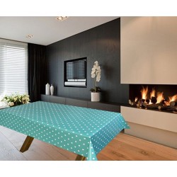Modern Wipe Clean Tablecloth Vinyl PVC Oilcloth Table Protector 250x140cm
