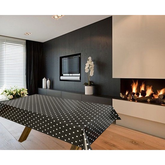 Modern Wipe Clean Tablecloth Vinyl PVC Oilcloth Table Protector 250x140cm