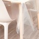 Clear Transparent Glitter PVC Vinyl Wipe Clean Tablecloth Table Protector Cover