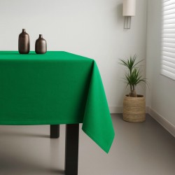 Plain Tablecloth Lightweight 100% Cotton Coloured Fabric Round Square Rectangle