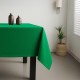 Plain Tablecloth Lightweight 100% Cotton Coloured Fabric Round Square Rectangle
