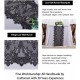 ShinyBeauty Lace-Table-Runner Black 3Meter able Runner Vintage Lace Table Cloth