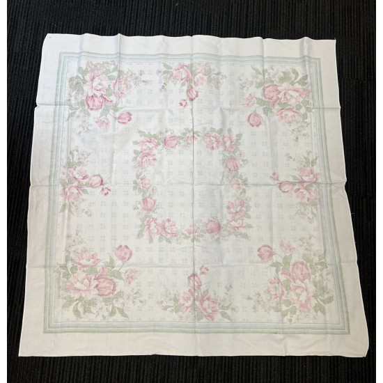 Vintage Tablecloth Floral