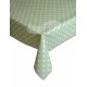 PVC Vinyl Tablecloth By The Metre, 140cm wide, Polka Dot Design, Many Colours