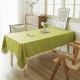 Rectangular Tablecloth Cotton And Linen Waterproof And Oil-Proof Anti-Scalding