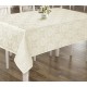 Rectangular Extra Large Grey, White, Cream Poly-Cotton Tablecloths, 4 Sizes