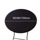 Round Elastic Table Cover Protector Cloth Waterproof Polyester Tablecloth