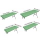 Rectangle Table Cover Elastic Washable Table Covers Fitted Vinyl Tablecloth