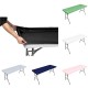 Rectangle Table Cover Elastic Washable Table Covers Fitted Vinyl Tablecloth
