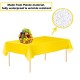 Plastic Table Cover Cloth Wipe Clean Party Rectangle Tablecloth Covers Birthday