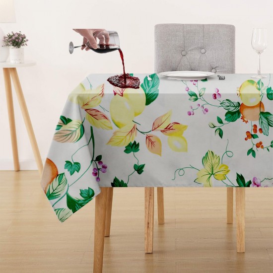 Waterproof Table Cover Sheet Wipe Clean Plastic Cloth Heavy Duty Protector 110cm