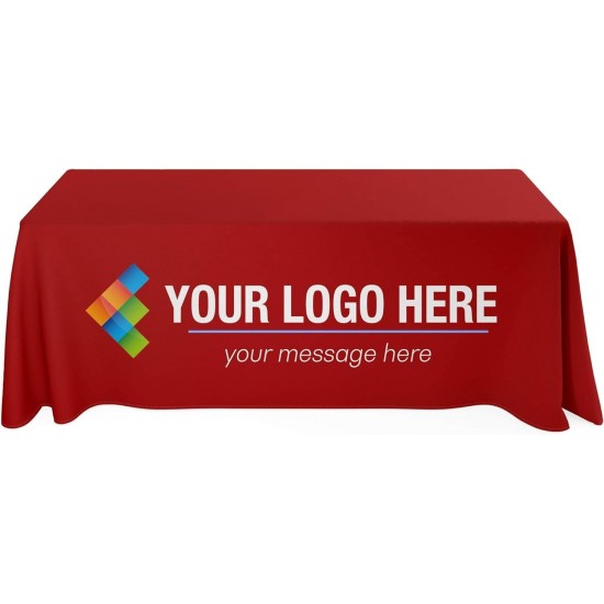 Rectangle ized Tablecloth with Logo Personalized Table Cloth for Events